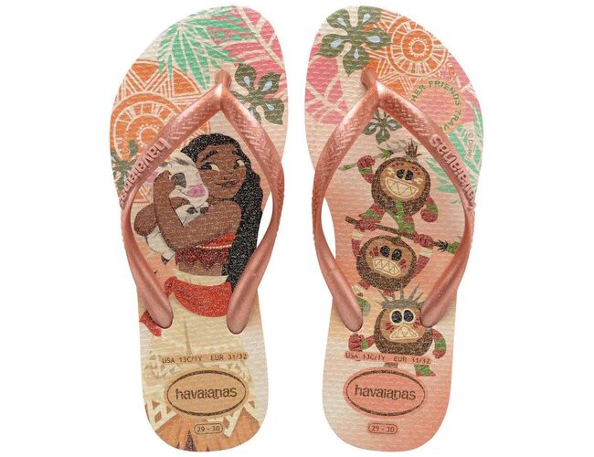 Chinelo Infantil Havaianas Kids Slim Princess - Atacado
