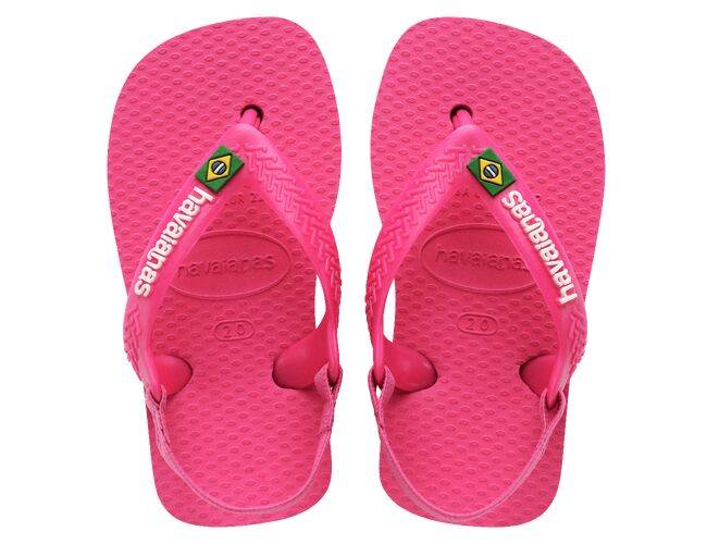 Chinelo Havaianas New Baby Brasil Logo - Atacado
