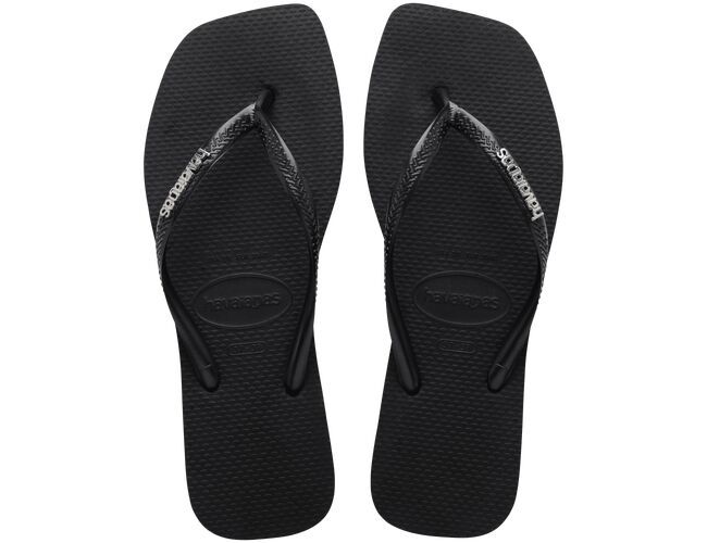 Chinelo Feminino Havaianas Slim Square Logo Metallic - Atacado