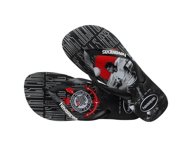 Chinelo Infantil Havaianas Top Times Corinthians - Atacado