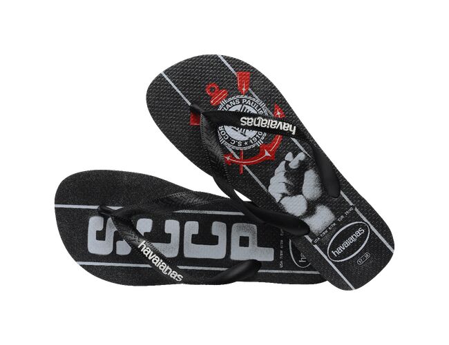 Chinelo Feminino Havaianas Top Times Corinthians - Atacado