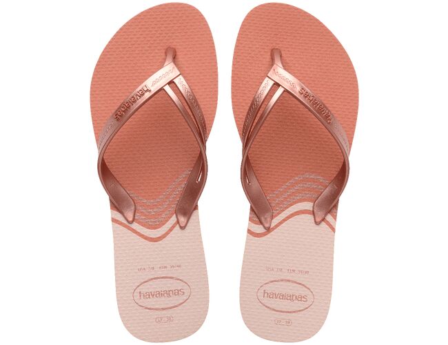 Chinelo Feminino Havaianas Elegance Print - Atacado