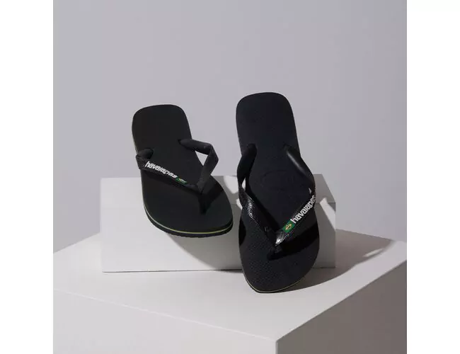 Chinelo Infantil Havaianas Brasil Logo - Atacado