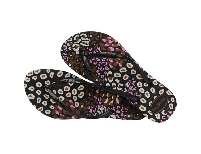 Chinelo Feminino Havaianas Slim Animals - Atacado