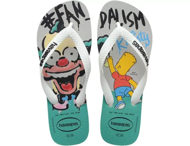 Chinelo Feminino Havavaianas Simpsons - Atacado