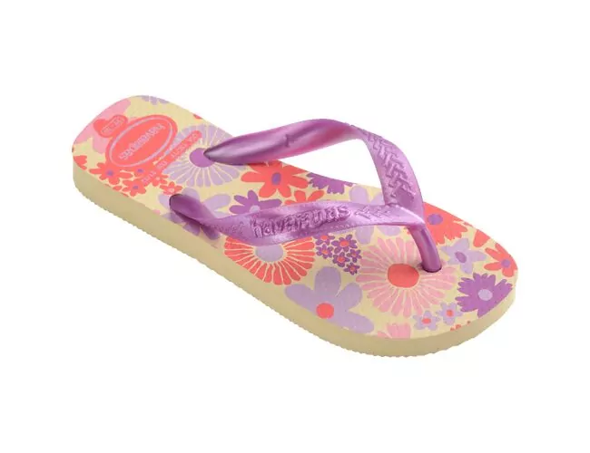 Chinelo Infantil Havaianas Kids Flores - Atacado