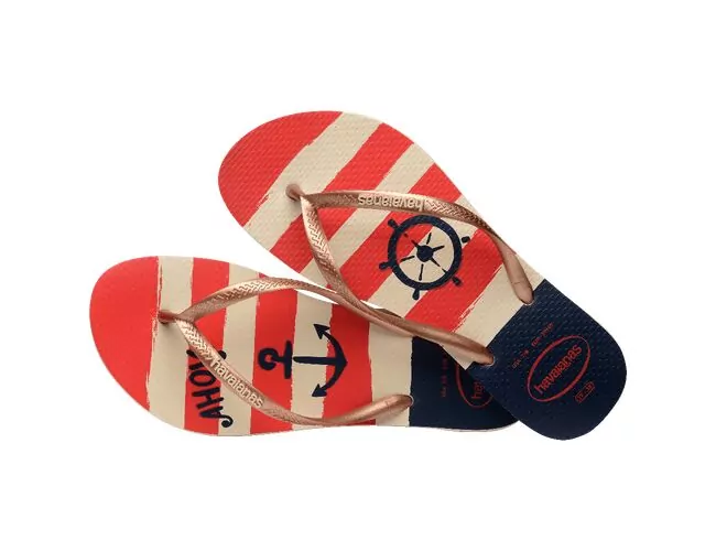 Chinelo Feminino Havaianas Slim Nautical - Atacado