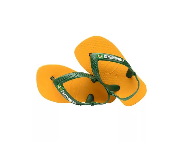 Chinelo Havaianas New Baby Brasil Logo - Atacado