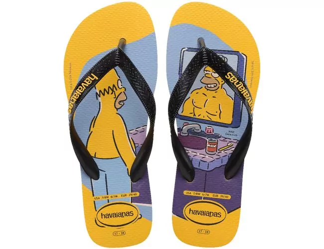 Chinelo Masculino Havaianas Simpsons - Atacado