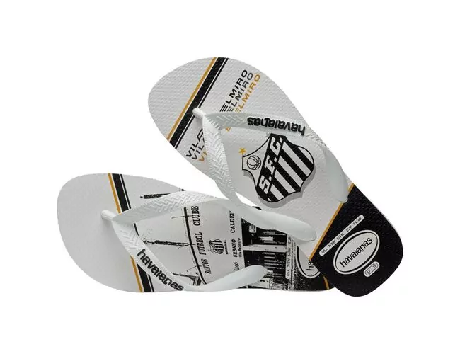 Chinelo Feminino Havaianas Top Times Santos - Atacado