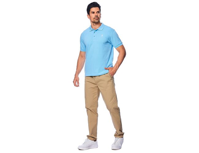 Camiseta polo masculina Broken Rules 120250 - Atacado