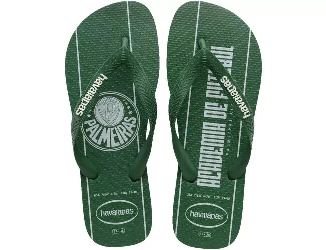 Chinelo Masculino Havaianas Top Times Palmeiras - Atacado