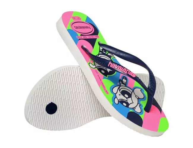 Chinelo Infantil Havaianas Kids Slim Powerpuff - Atacado