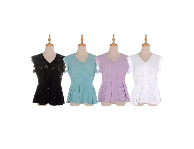 Blusa Bata Feminina Facinelli 220208 - Atacado