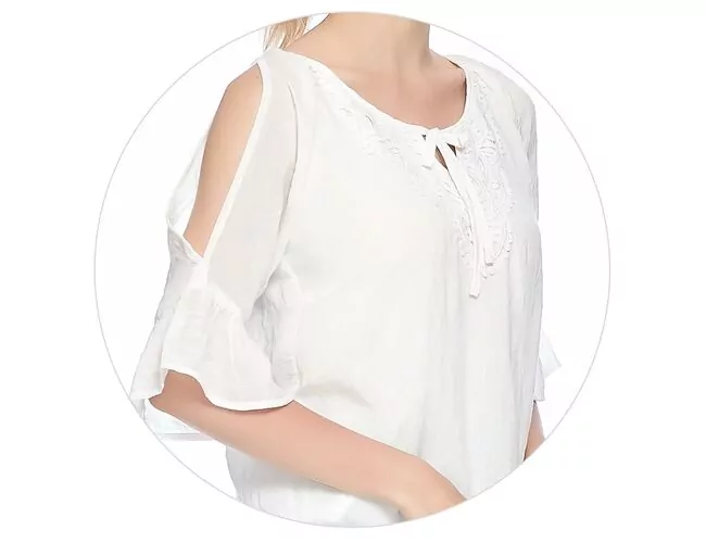 Blusa Bata Feminina Facinelli 220211 - Atacado