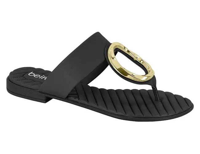 Rasteira Feminina Beira Rio 8519.108.9569 - Atacado