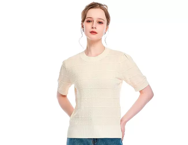 Camiseta feminina manga curta Facinelli 270091 - Atacado