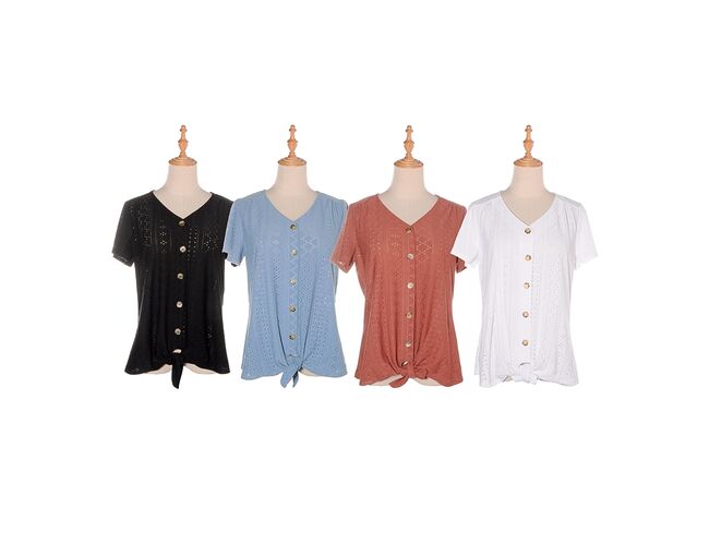 Blusa Bata Feminina Facinelli 220198 - Atacado