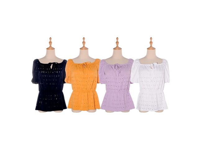 Blusa Bata Feminina Facinelli 220201 - Atacado