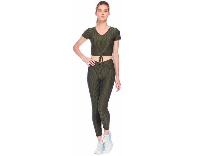 Blusa Manga Curta Fitness Feminina Facinelli 220209 - Atacado