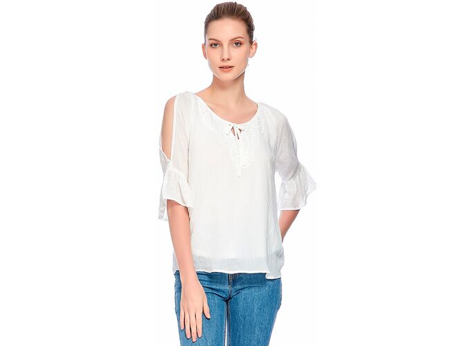 Blusa Bata Feminina Facinelli 220211 - Atacado