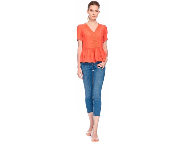 Blusa Bata Feminina Facinelli 220212 - Atacado