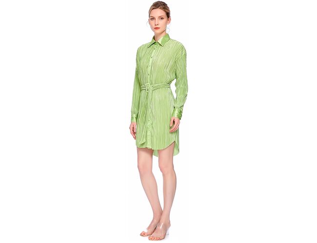 Vestido Chemise Feminino Fechamento em Botão 230219 - Atacado