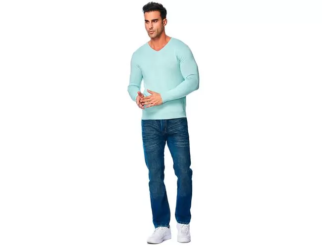 Blusa Masculina de Tricot Gola V 590212 - Atacado