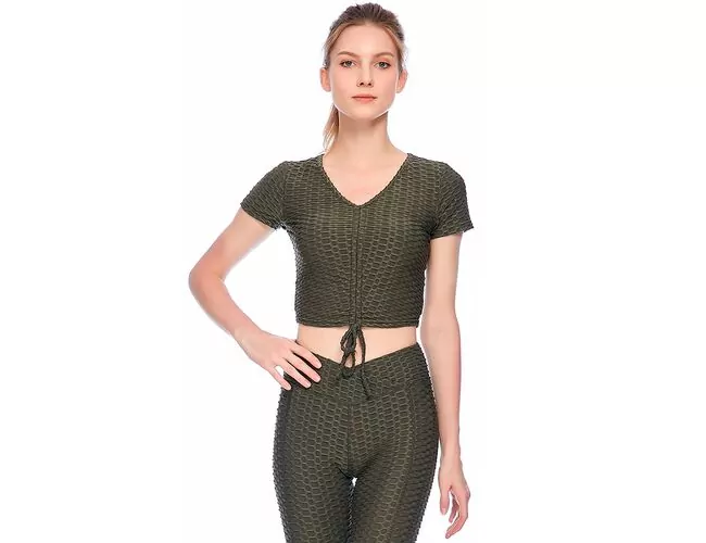 Blusa Manga Curta Fitness Feminina Facinelli 220209 - Atacado