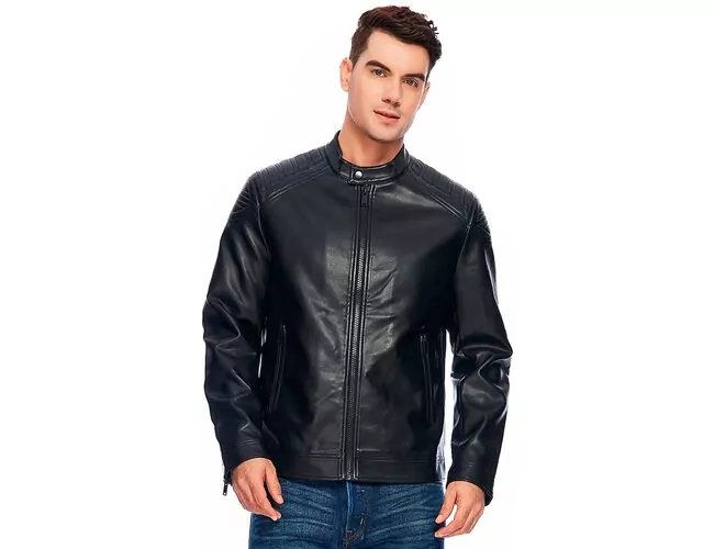 Jaqueta corino masculino Broken Rules 520148 - Atacado