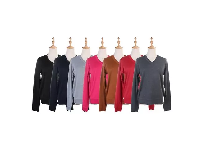 Blusa de Tricot Feminina Manga Longa 651222 - Atacado