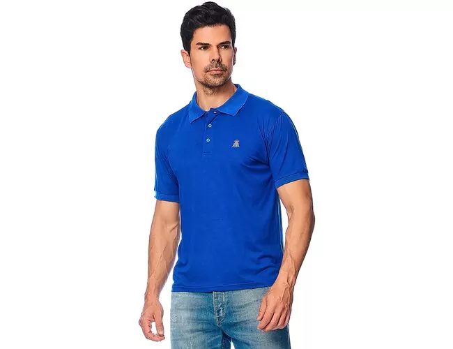 Camiseta polo masculina Broken Rules 120248 - Atacado