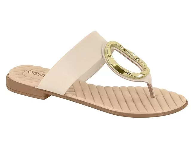 Rasteira Feminina Beira Rio 8519.108.9569 - Atacado