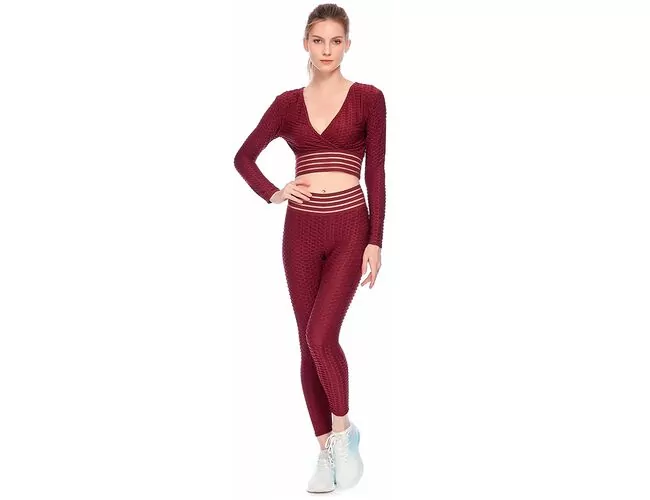 Blusa Feminina Manga Longa Fitness Facinelli 220207 - Atacado