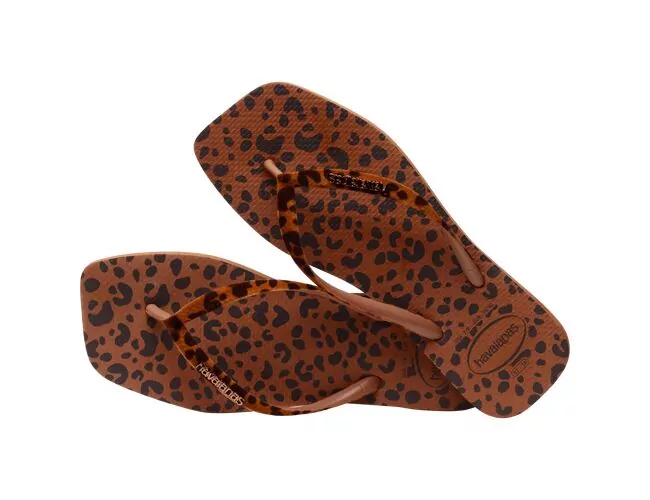 Chinelo Feminino Havaianas Slim Square Velvet - Atacado