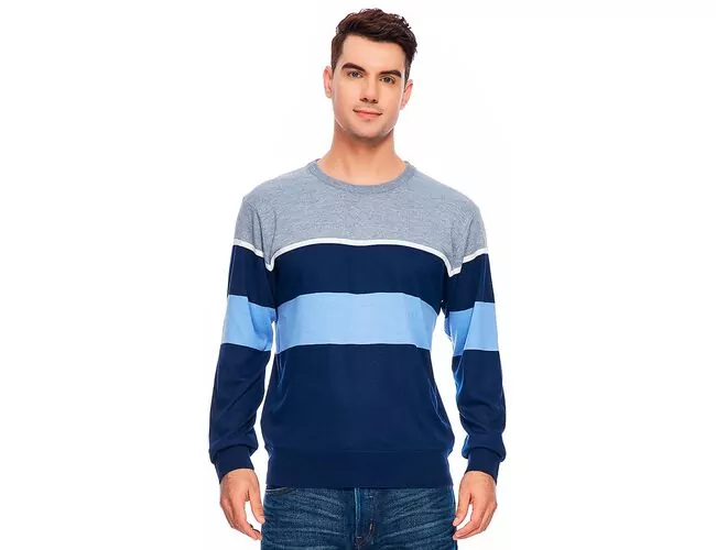 Blusa de tricot masculino Broken Rules 590168 - Atacado