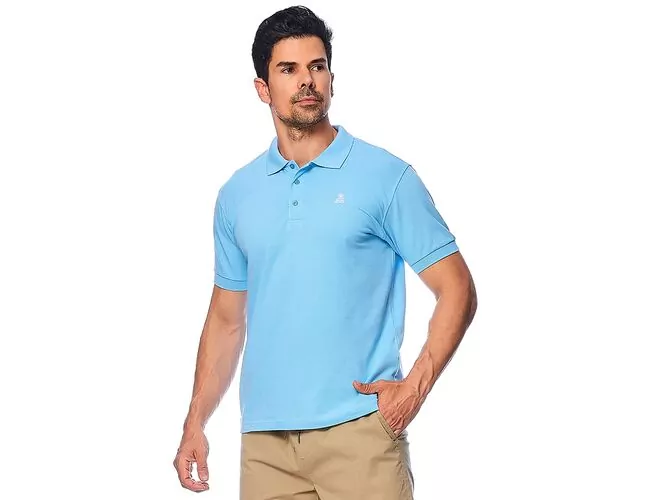 Camiseta polo masculina Broken Rules 120250 - Atacado