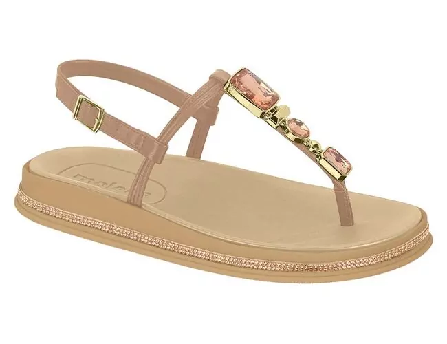 Sandália Feminina Moleca 5509.204.11201 - Atacado