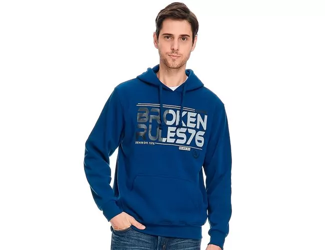 Blusa de Moletom Flanelada Fechada 540393 - Atacado