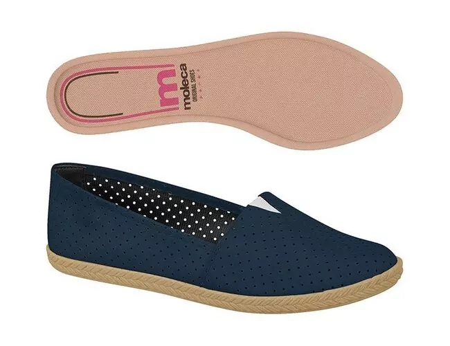 Sapatilha Feminina Moleca 5287.200.10159 - Atacado
