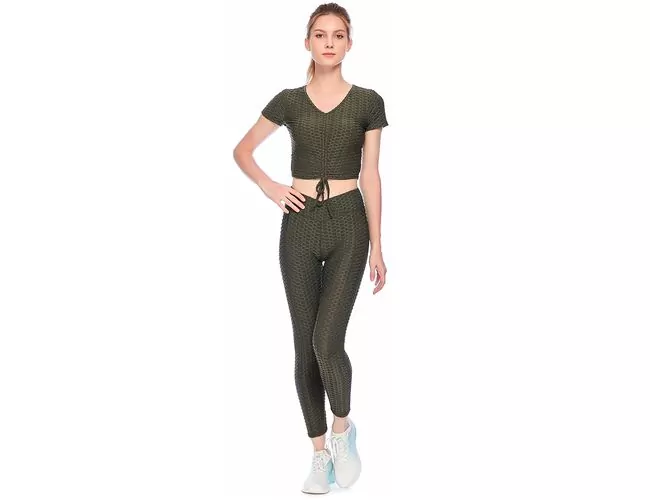 Blusa Manga Curta Fitness Feminina Facinelli 220209 - Atacado