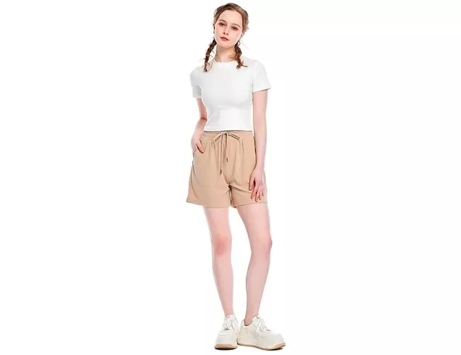 Shorts Feminino cintura alta Facinelli 260094 - Atacado