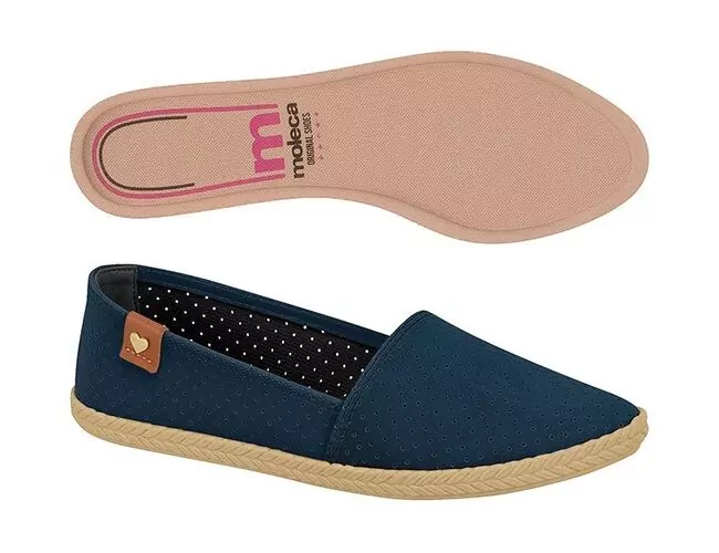 Sapatilha Feminina Moleca 5287.210.10159 - Atacado