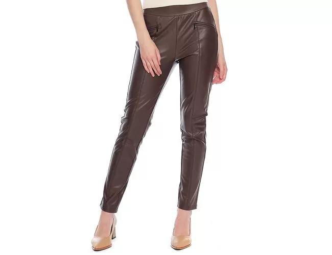 Calça Feminina Skinny de Courino 240469 - Atacado