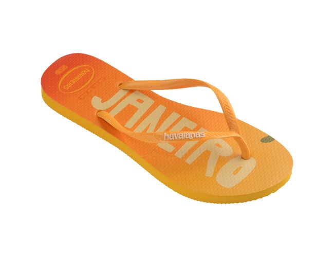 Chinelo Feminino Havaianas Slim Postcard - Atacado