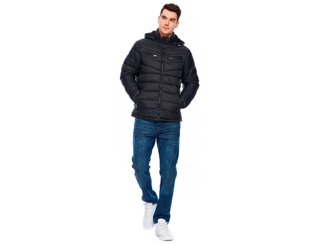 Jaqueta Masculina Bobojaco Peluciado Com Capuz 560114 - Atacado