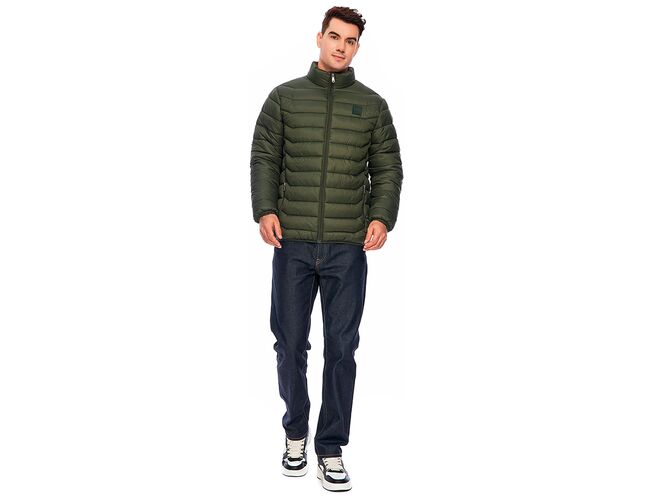 Jaqueta Puffer Masculina Gola Alta 560121 - Atacado