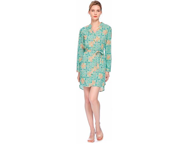 Chemise Feminina Estampada 660159 - Atacado