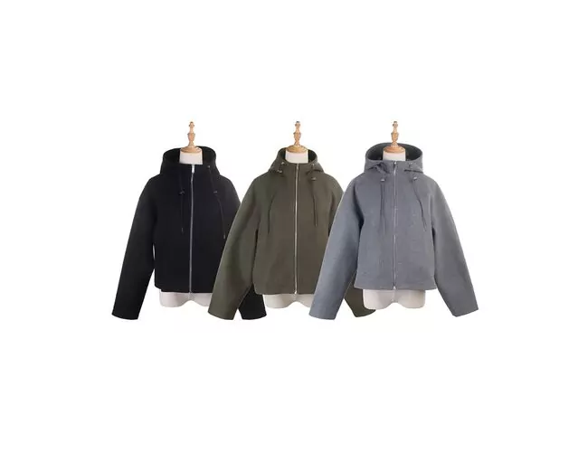 Jaqueta Feminina Casual Com Zíper Facinelli 610262 - Atacado