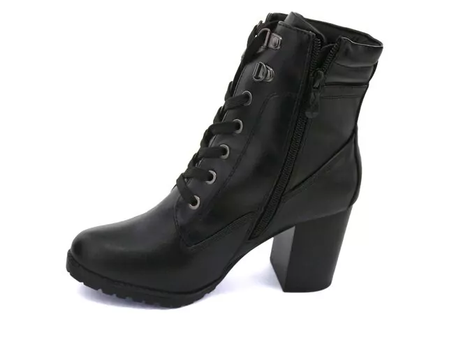 Bota Coturno Feminina Salto Alto Mooncity 73130 - Atacado